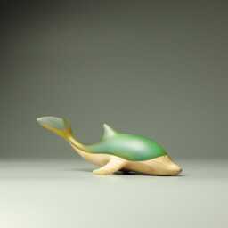 Duo Dolphin Sculpture - 4 - thumbnail 3