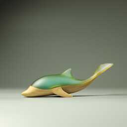 Duo Dolphin Sculpture - 4