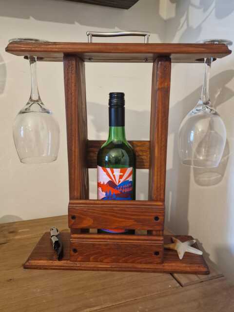 Decorative Wine Holder - image 1