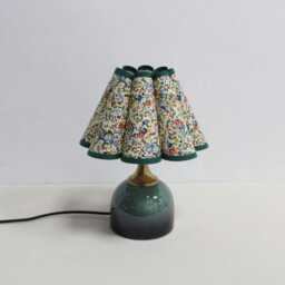 Floral Fabric Table Lamp For House Warming Gifts-115# - thumbnail 3