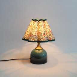 Floral Fabric Table Lamp For House Warming Gifts-115#