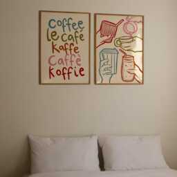 Set Of 2 Coffee Prints, Colourful Print, Poster Wall Art, Kitchen Aesthetic Decor, Gallery Wall, Home Inspo, Unframed - thumbnail 3
