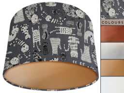 Cat Lampshade Colourful Kids Ceiling/Table Light Shade