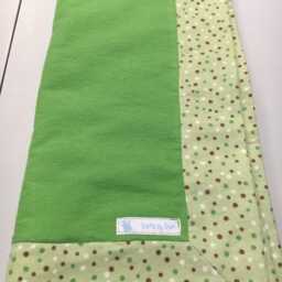 Receiving Blanket - Double Flannel Stroller Baby Tummy Time Mat Infant Shower Gift - thumbnail 3