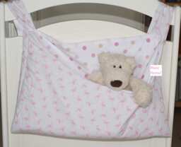 "Empty Pockets Baby Cot, Pajamas, Reversible Blanket & Moletonne ""Flamingo" - thumbnail 1