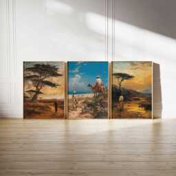 Set Of 3 Somalia Posters, Travel Prints, Wall Art, Prints Set, Decor, Art - thumbnail 2