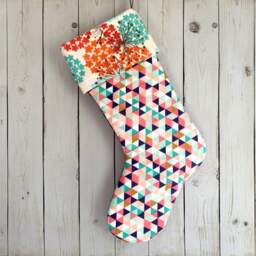 Christmas Stocking // Modern Decor Holiday - thumbnail 2