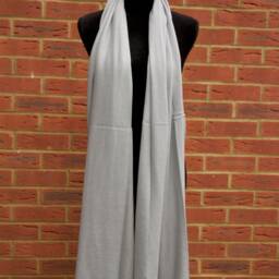 Shawl Wrap Scarf Handmade Soft Warm Blanket Oversized Scarves Himalayas Travel Light Grey - thumbnail 3