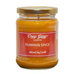 Cozy Glow Pumpkin Spice Soy Candle - Autumn Bestseller - thumbnail 2