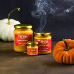 Cozy Glow Pumpkin Spice Soy Candle - Autumn Bestseller - thumbnail 3