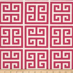 "Pink Pillow Cover - Links Pillow - & White Chain Pattern-.16"", 17"", 18"", 20"" 24"" 26" - thumbnail 2