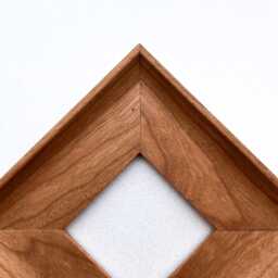 Little Wooden Picture Frame/Cherry Small & Simple - thumbnail 3