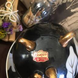 Vintage Footed Tea Cup Egyptian Musk & Vanilla Candle - thumbnail 4