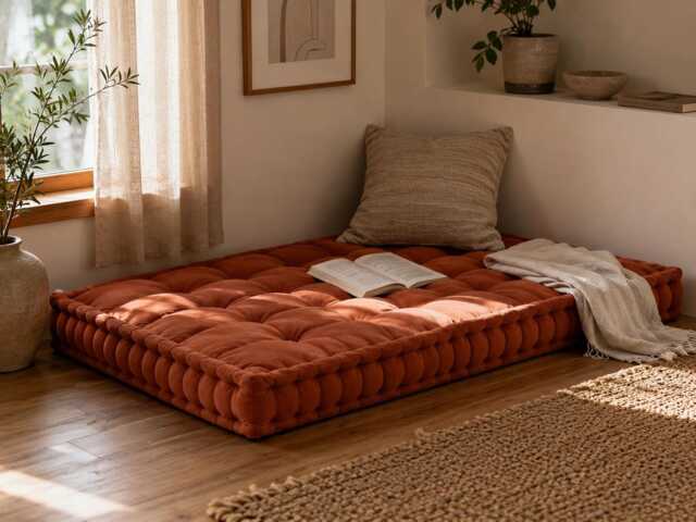 Floor Cushion - Bench Pad Window Seating - image 1
