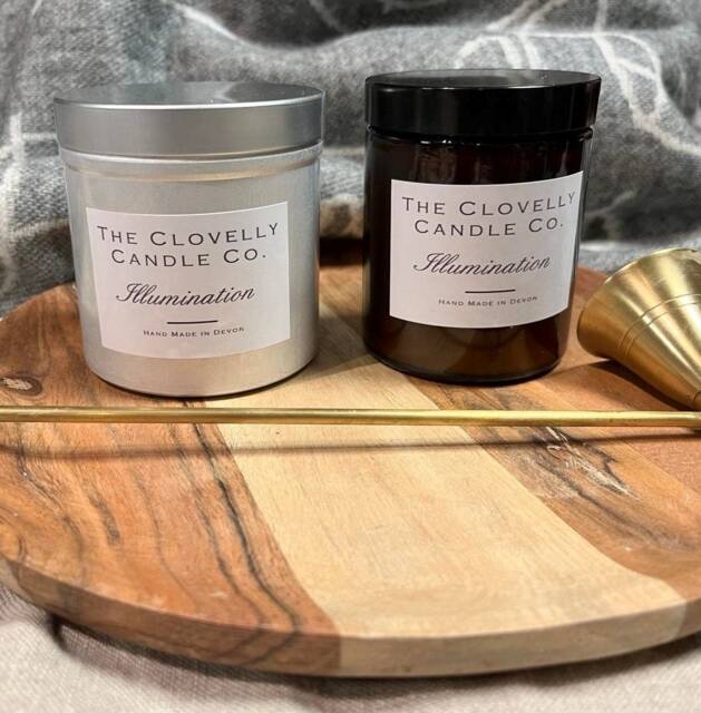 Illumination Unscented Soy Wax Candle For Those Sensitive To Smells & Enjoy Candle Light