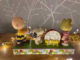 Peanuts Parade Figurine Charlie Brown, Snoopy & Woodstocks
