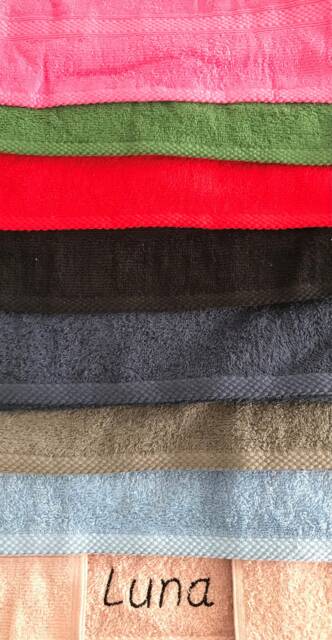 Running Towel - Personalised Face Cloth/Hand Bath - image 1
