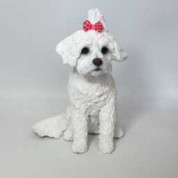 Pet Memorial, Clay Sculpture, Portrait, Dog Custom Loss Gifts, Portrait - thumbnail 3