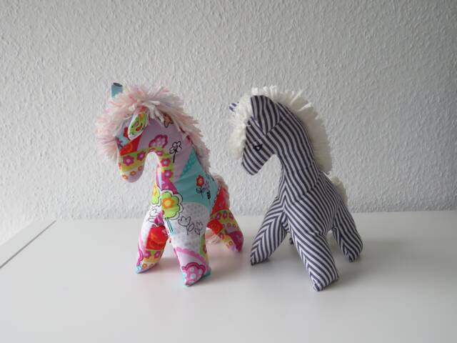 Colorful Pony...cuddly Toy...horse...gifts...birthday...children's Day...kids...babies...girls...boys...playing...toys - image 1