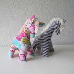 Colorful Pony...cuddly Toy...horse...gifts...birthday...children's Day...kids...babies...girls...boys...playing...toys - thumbnail 3