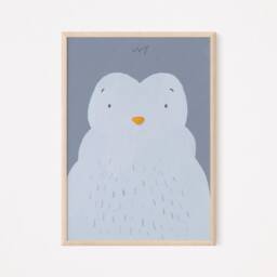 Pauli Penguin Poster I Antarctica, Children's Room Decoration, Living Poster, Download, Mural, Printable Picture Wall - thumbnail 2