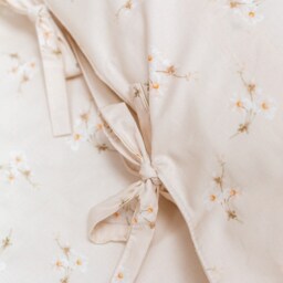 Ecru Floral Baby - Handmade Cotton Bedding For Kids Room - thumbnail 2