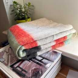 Hand-Loomed Yak Wool Blend Blanket Bed Sofa Throws Fairly Traded From Nepal Travel/Camping Pashminas Ideal Gift M5 - thumbnail 2