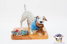 Custom Pet Sculpture Handmade Dog & Cat Figurine Keepsake - thumbnail 1