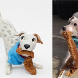 Custom Pet Sculpture Handmade Dog & Cat Figurine Keepsake - thumbnail 2