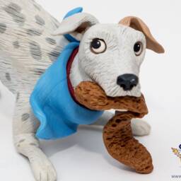 Custom Pet Sculpture Handmade Dog & Cat Figurine Keepsake - thumbnail 4