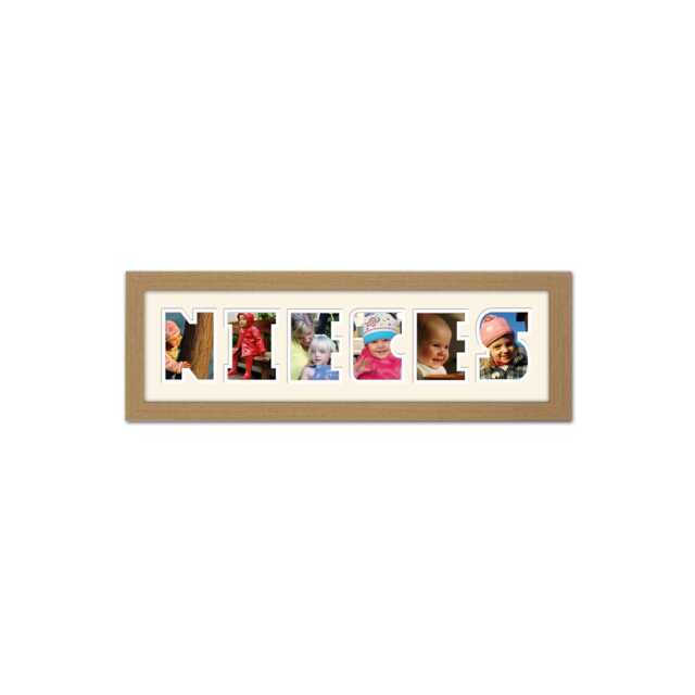 Nieces Photo Frame Word Name Special Gift - 1280 By Photos in A Word - image 1