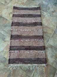 "Brown Rug, Brown Cotton 50 1/2"" L X 24" - thumbnail 1