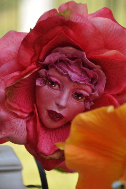 "Alice in Wonderland - NonTalking Flowers Spring Fever Series ""Rosy Petals" - image 1