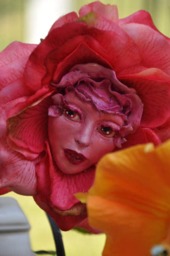 "Alice in Wonderland - NonTalking Flowers Spring Fever Series ""Rosy Petals"