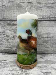 Phesant Candle, Pheasant, Phesant Gift, Pheasant Decor, Game Shooting - thumbnail 1