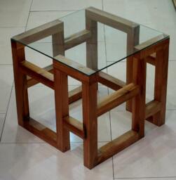 stylish Glass Coffee Table - thumbnail 1