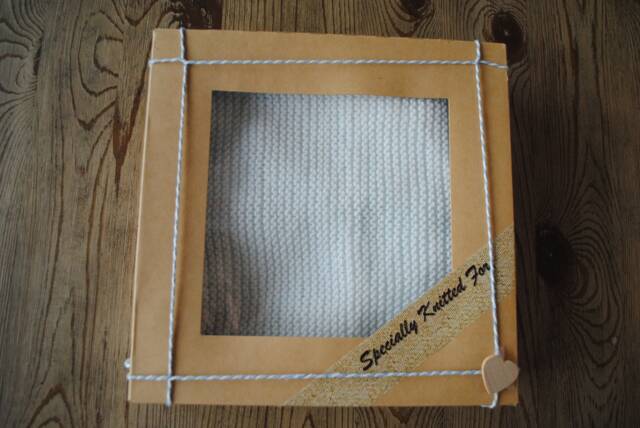 Newborn Hand-Knitted Blanket - image 1