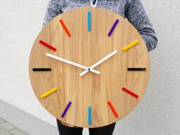 Large Wall Clock - Oak 19