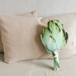 Artichoke Pillow Velvet Plush, Kitchen & Dining Decor - thumbnail 3