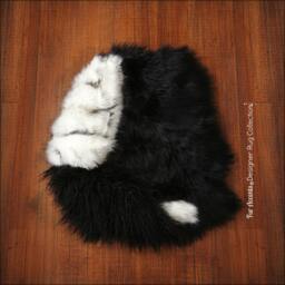 Faux Fur Sheepskin Throw Rug - Shaggy Soft Thick Dog, Cat, Pet Bed Accents Designer Rugs Usa - thumbnail 1