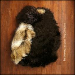 Faux Fur Sheepskin Throw Rug - Shaggy Soft Thick Dog, Cat, Pet Bed Accents Designer Rugs Usa - thumbnail 3
