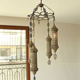 Chandelier Lamp, Light, Morocco Light, Morocco Lighting, Turkish Light, Morocco Lamp, Morocco Pendant, Morocco Lantern, Turkey Lamp - thumbnail 2