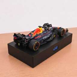 Red Bull Racing Rb19 Formula 1 Car Alarm Clock - Realistic Engine Sound, Handmade, Enthusiast Gift - thumbnail 2
