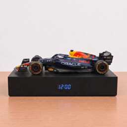 Red Bull Racing Rb19 Formula 1 Car Alarm Clock - Realistic Engine Sound, Handmade, Enthusiast Gift - thumbnail 3
