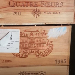 Grand Cru Margaux 12 Bottle French Wooden Wine Box - First Growth Crate Ideal For Storage Solutions Or Your Cellar Store - thumbnail 4