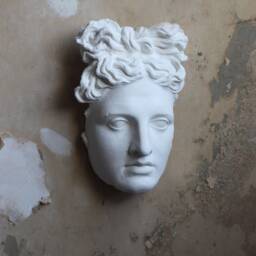 Apollo Belvedere Plaster Cast, Roman Wall Sculpture - thumbnail 2