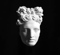 Apollo Belvedere Plaster Cast, Roman Wall Sculpture - thumbnail 1