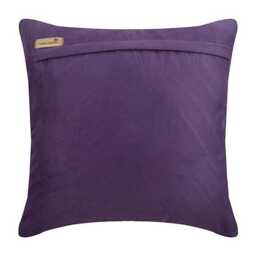 "Luxury Pintucks, Textured, Striped Purple Pillow Case Cover 24""x24""/26""x26" - thumbnail 4