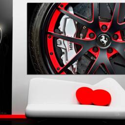 Ferrari Sport Car Large Wall Art Canvas Decoration Poster Boys Room Decor - thumbnail 3