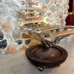 Metal Wrench Chair Industrial - thumbnail 3